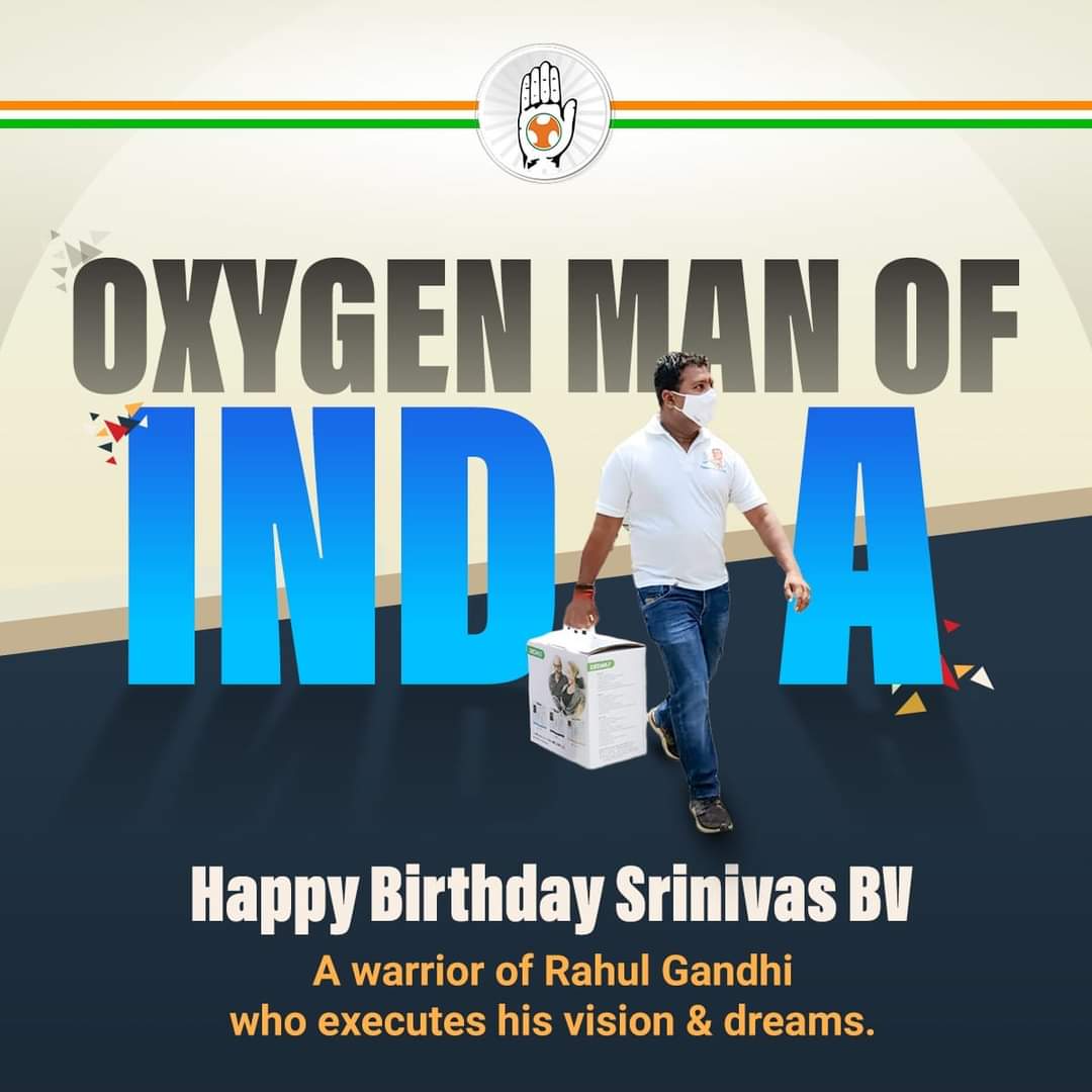 IYCAndaman's tweet photo. Wishing @IYC National President @srinivasiyc ji a Very Happy &amp; Blessee birthday. May you lead @INCIndia to greater heights with your passion and dedication. 
@RahulGandhi @IYCAndaman @Allavaru @santhoshadv @AlsuElayaraja @JOHNANDAMAN @KuldeepRSharma https://t.co/WfE70HjYw9