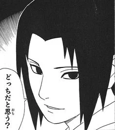 ここほんとに良く出来てると思ってて、
普段無愛想なサスケからこういう言葉は出てこないので連載当時まじでサスケか大蛇丸かわからなかった 