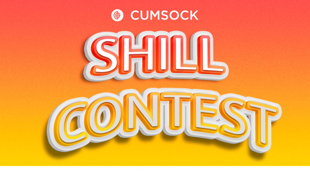 Kicking off the week with a SHILL CONTEST!

How hard can you shill for <a href="/cumsock_bsc/">Cumsock</a>? Join our Community Shill Group on TG for a chance to win $25 in BNB every week by sharing our project!

#cumsock #bsc #sockrokets #mnft #Metaverse