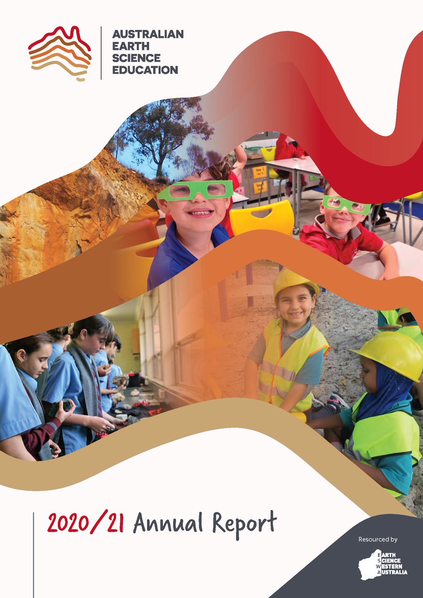 EarthScienceWA's tweet image. We are delighted to release our 2020/21 Annual Report today - ausearthed.com.au/wp-content/upl…. Thank you to our supporters, volunteer Board, staff and, of course, the wonderful students and teachers we work with across WA, NSW and the NT.
