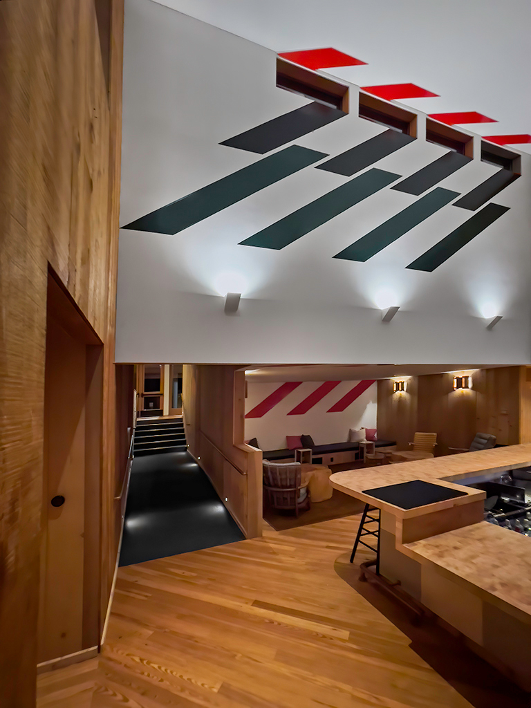 "Land(e)scape" by Barbara Stauffacher Solomon, on view along with her latest art collection at The Sea Ranch Lodge through December 5th. Check out our IG Stories for a behind the scenes look at the installation with visual artist Jennifer Shada. Photo: Arthur Drooker