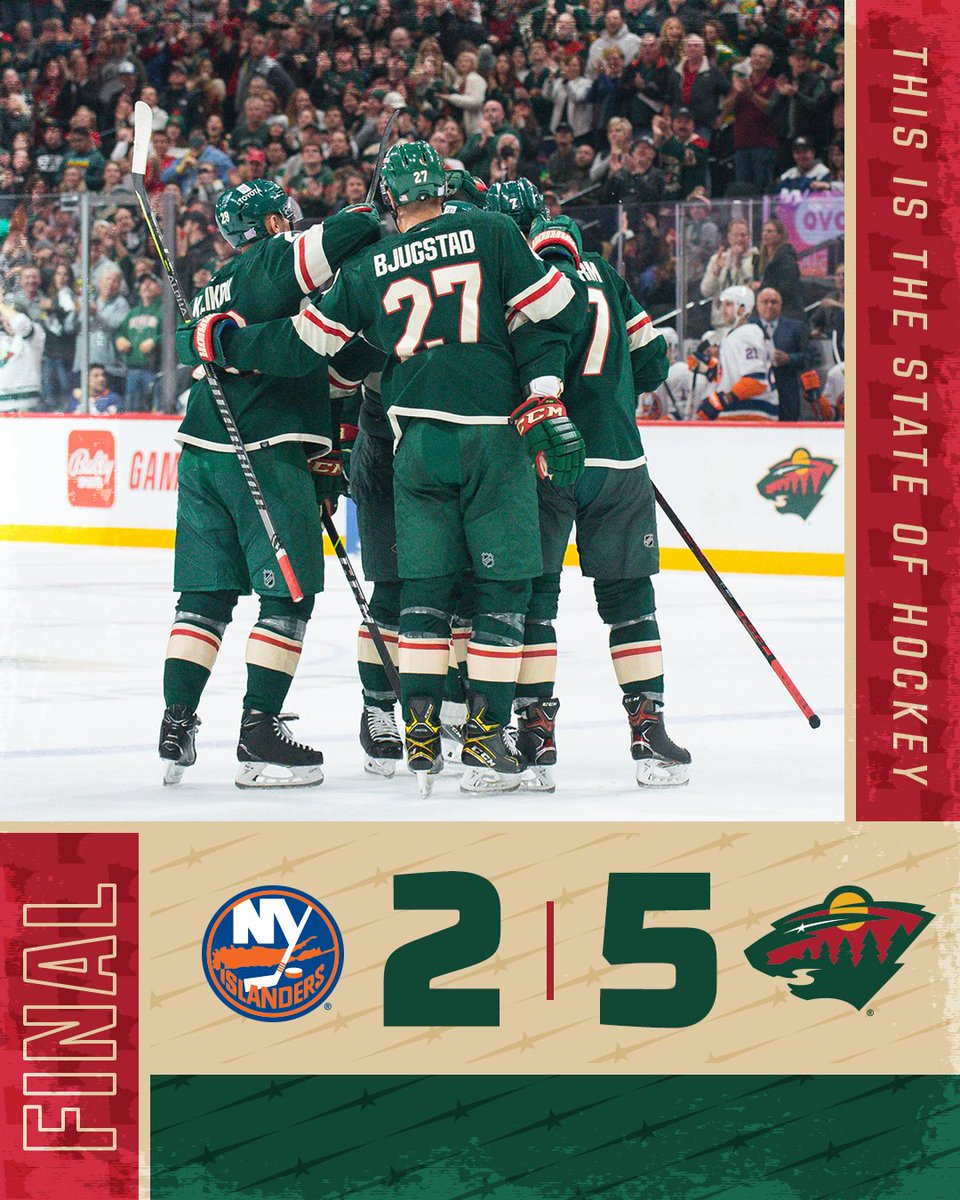 THAT'S ALL FOLKS 

#MNWILD WIN