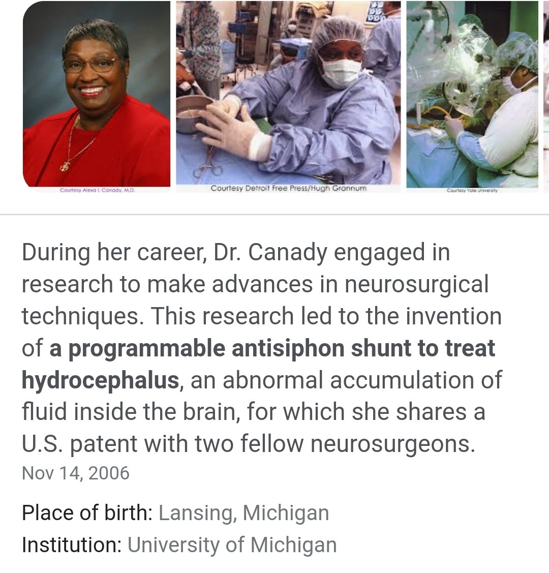 CandicanesU's tweet photo. Not all superheroes wear a cape
#AlexaCanady #Neurosurgery https://t.co/9ErKMUbVmq