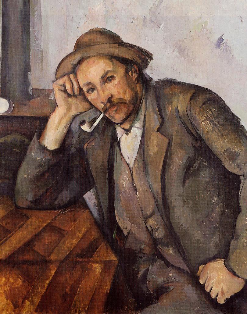 cezanneart's tweet photo. Smoker, 1892 #paulcezanne #cezanne https://t.co/S1lJsaNRlK