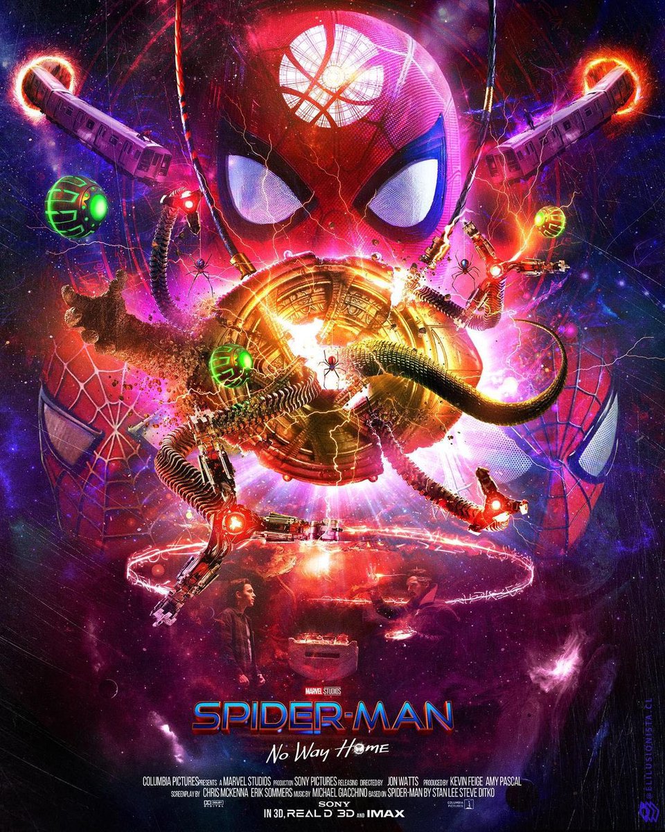 spynromanoff's tweet photo. marvel quer botar os mesmos pôsteres dos fãs?? bota  esses,  e outro q eu vi q era um do tom um do tobey e um do Andrew https://t.co/h8ukdPpRiJ
