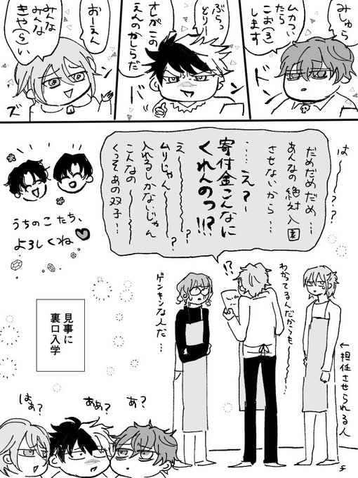 まほやく幼稚園パロ
(北3の入園試験 