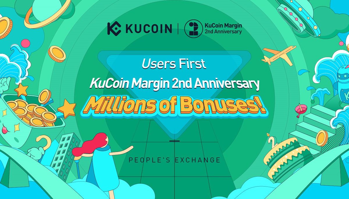 kucoincom's tweet photo. Users First — #KuCoinMargin 2nd Anniversary Carnival: Millions of Bonus to Appreciate Having You All The Way! 

➡️ https://t.co/hfzDR8lPt6 https://t.co/yI1ZmXfo8e