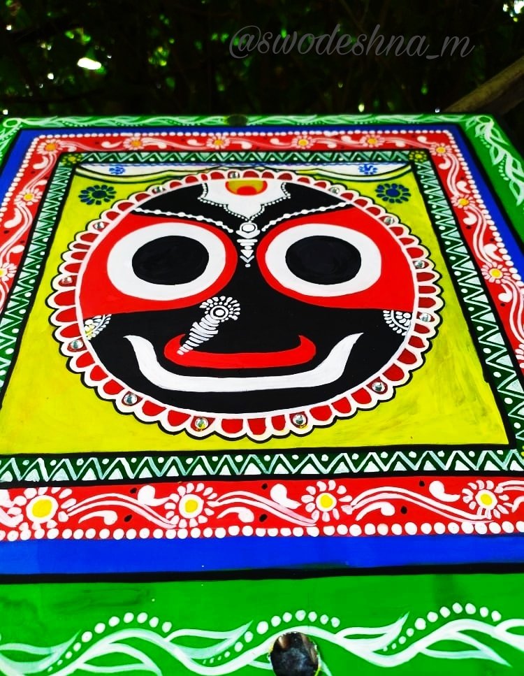 SwodeshnaM's tweet photo. ##ଜୟ ଜଗନ୍ନାଥ🙏🙏🙏🥰🥰.....###from my brush...##happiness🥰🥰🙏🙏🙏🙏....###may the almighty shower his divine blessings on everyone🙏🙏🙏🙏🙏🥰🥰##👩‍🎨👩‍🎨👩‍🎨👩‍🎨👩‍🎨👩‍🎨🖌️🖌️🖌️🖌️🖌️ https://t.co/8CZPNYVvwy