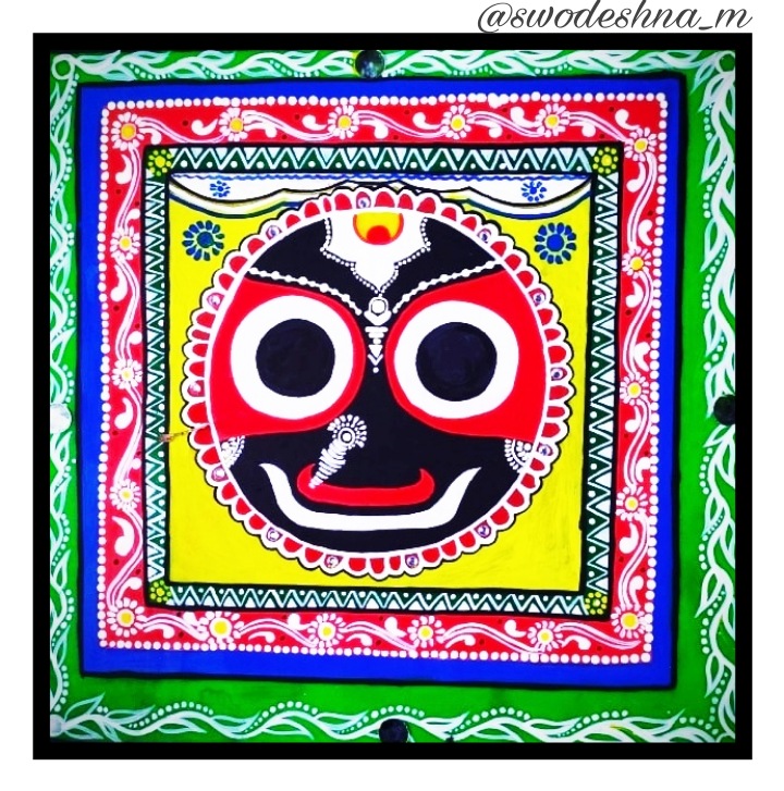 SwodeshnaM's tweet photo. ##ଜୟ ଜଗନ୍ନାଥ🙏🙏🙏🥰🥰.....###from my brush...##happiness🥰🥰🙏🙏🙏🙏....###may the almighty shower his divine blessings on everyone🙏🙏🙏🙏🙏🥰🥰##👩‍🎨👩‍🎨👩‍🎨👩‍🎨👩‍🎨👩‍🎨🖌️🖌️🖌️🖌️🖌️ https://t.co/8CZPNYVvwy