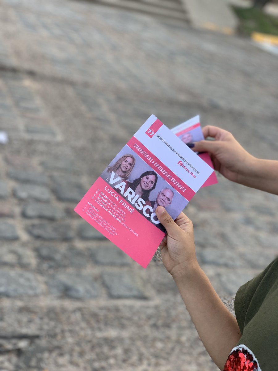 LuciaVarisco's tweet photo. Último domingo de Campaña en la Costanera de Paraná!
El próximo 14 de Noviembre vamos con #AdelanteEntreRios #Lista77 por un radicalismo fuerte y protagonista! https://t.co/zpdzbdaTkU