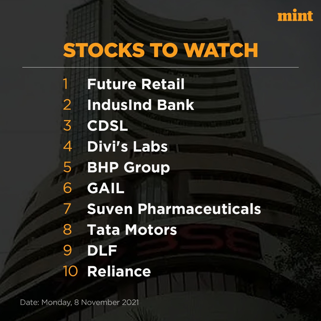 livemint's tweet photo. Here's a list of stocks that could be in the news today
https://t.co/ZMJBSzYCnw
#Stocks #StockMarket #StocksToWatch #Investing #HTMint #LiveMint https://t.co/djnNTqAylq