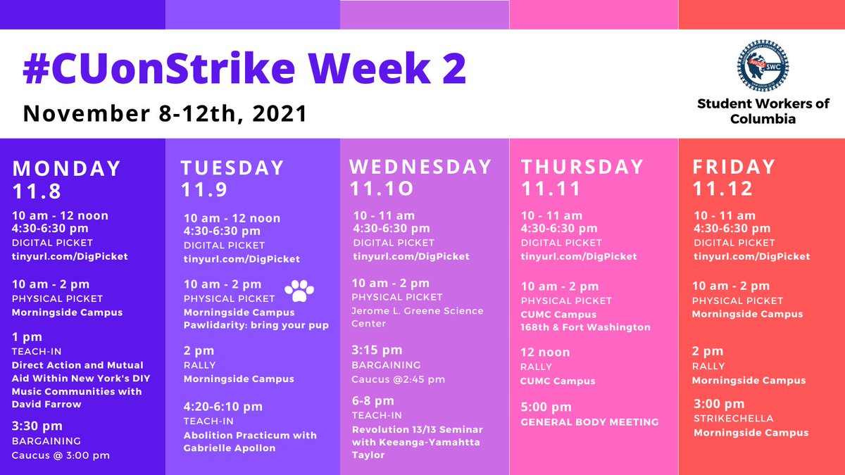 Student Workers of Columbia tweet media