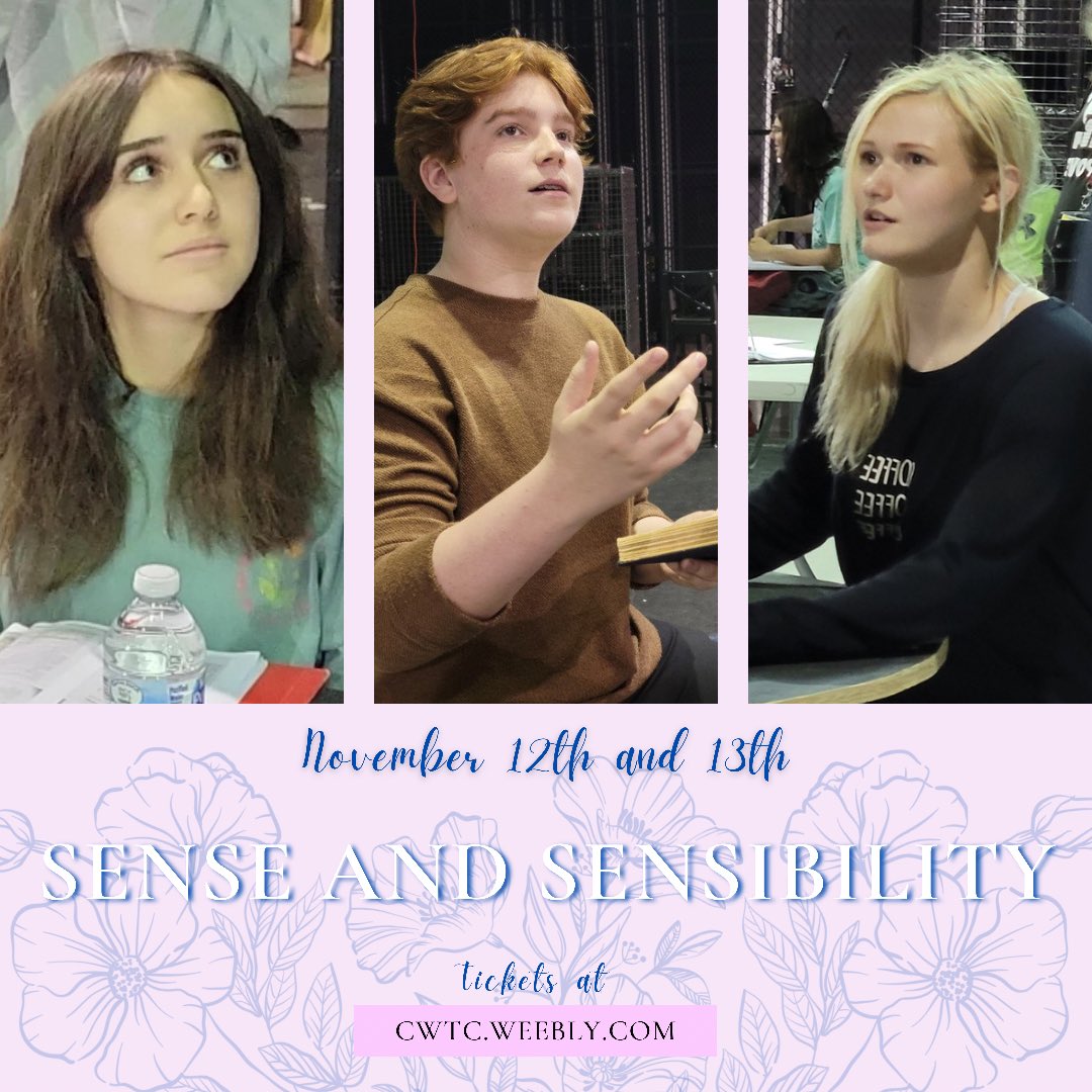 cywoodstheatre's tweet photo. It is Tech week and our next production is just 5 days away!! Get your tickets now for Sense and Sensibility!! You won’t want to miss this one!!!
#cfisdfinearts #cwtc #cywoods212 #senseandsensibility #katehamill https://t.co/6CQYl8zver