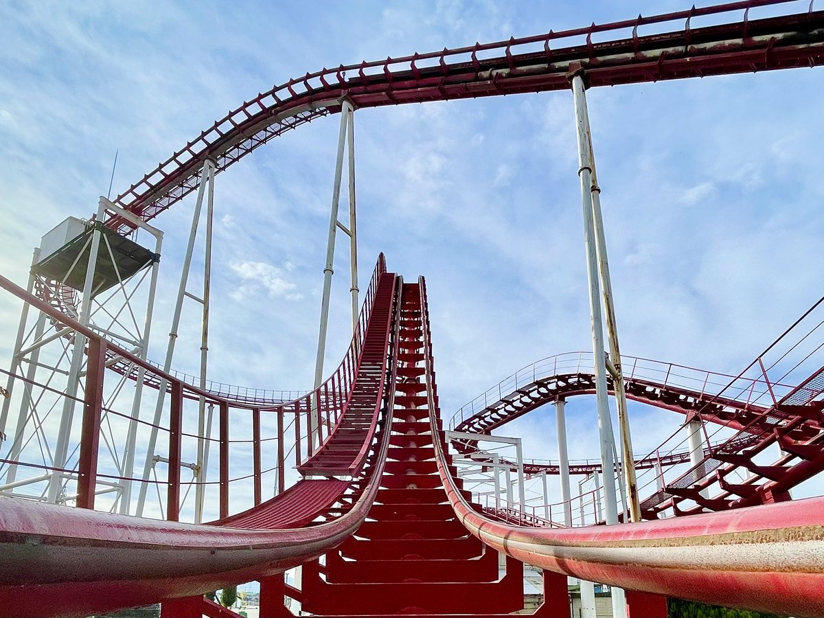 手取フィッシュランドのジェットコースター『スーパーキャメル