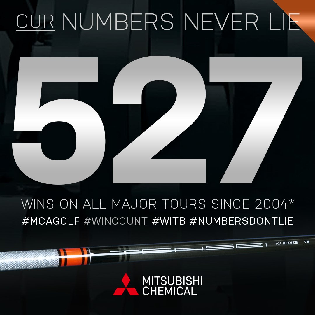 MitsubishiGolf's tweet photo. Another win for TENSEI™ AV RAW Driver Shafts. Vilamoura, Portugal. TENSEI™ AV RAW Orange 75TX.

#WinCount #527 #MitsubishiChemicalGolf #PortugalMasters #MCAGolf #WITB #TENSEI #DriverShaft #GolfShafts

Learn more about TENSEI™ AV RAW Shafts at https://t.co/KIcQ4A5ESl https://t.co/2WOsfM2erx