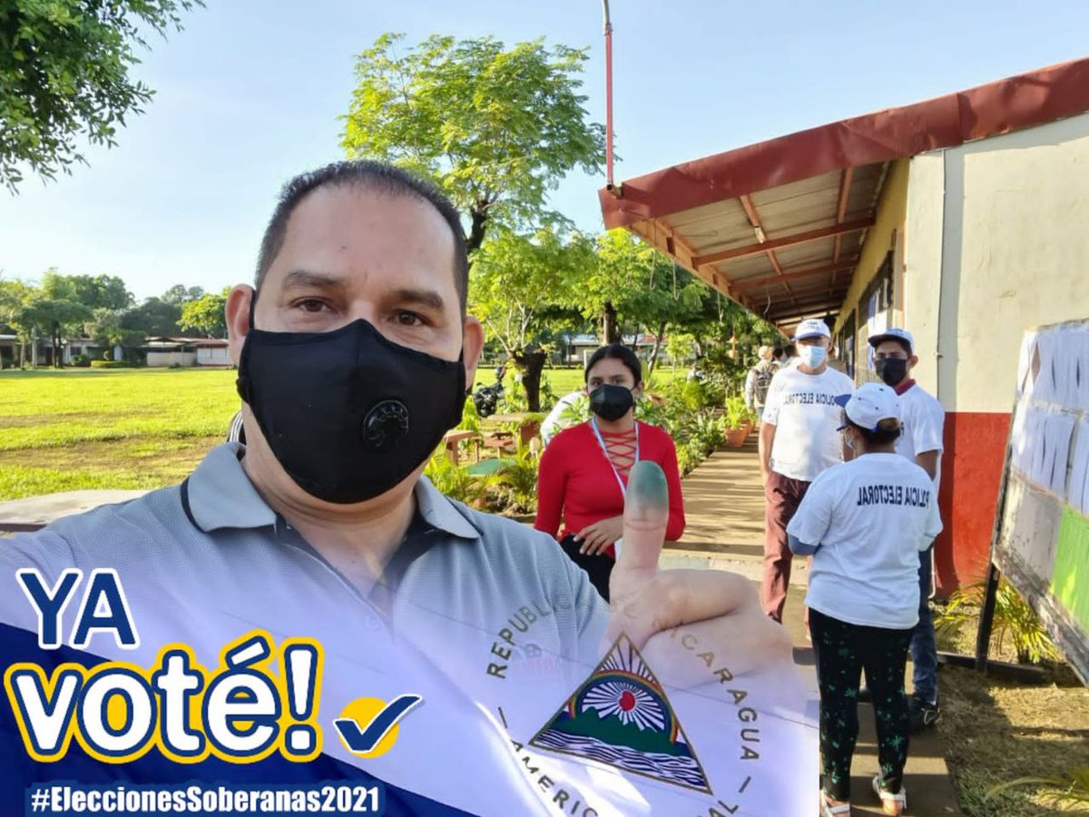 natacha_adis's tweet photo. #EleccionesSoberanas2021
El pueblo organizado, asistió a ratificar su apoyo a la Revolución sandinista en las votaciones por una Nicaragua de paz y progresos, avanzando #UnidosEnVictoria
#NicaraguaTriunfa #ConDanielEnLa2
#IzquierdaUnida https://t.co/yKZlpWKpAI