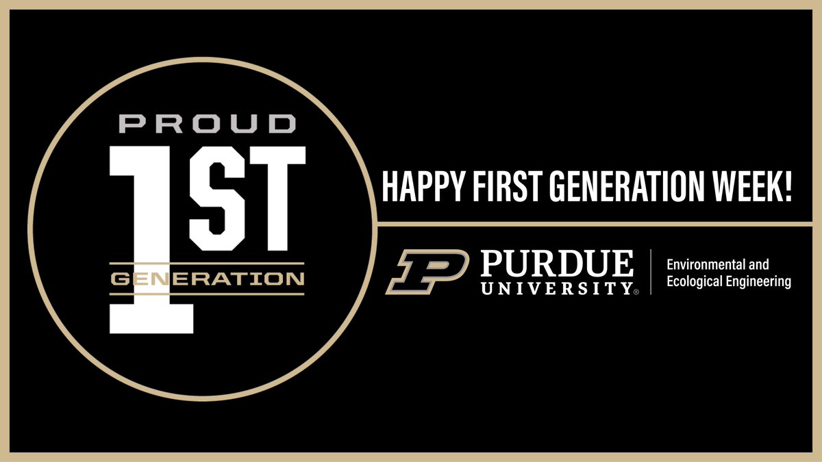 purdue_see's tweet image. This week, we celebrate everyone who identifies as a #firstgenerationcollegestudent! We are proud to call many of these fine @LifeAtPurdue students, staff, and faculty part of the @PurdueEEE family!