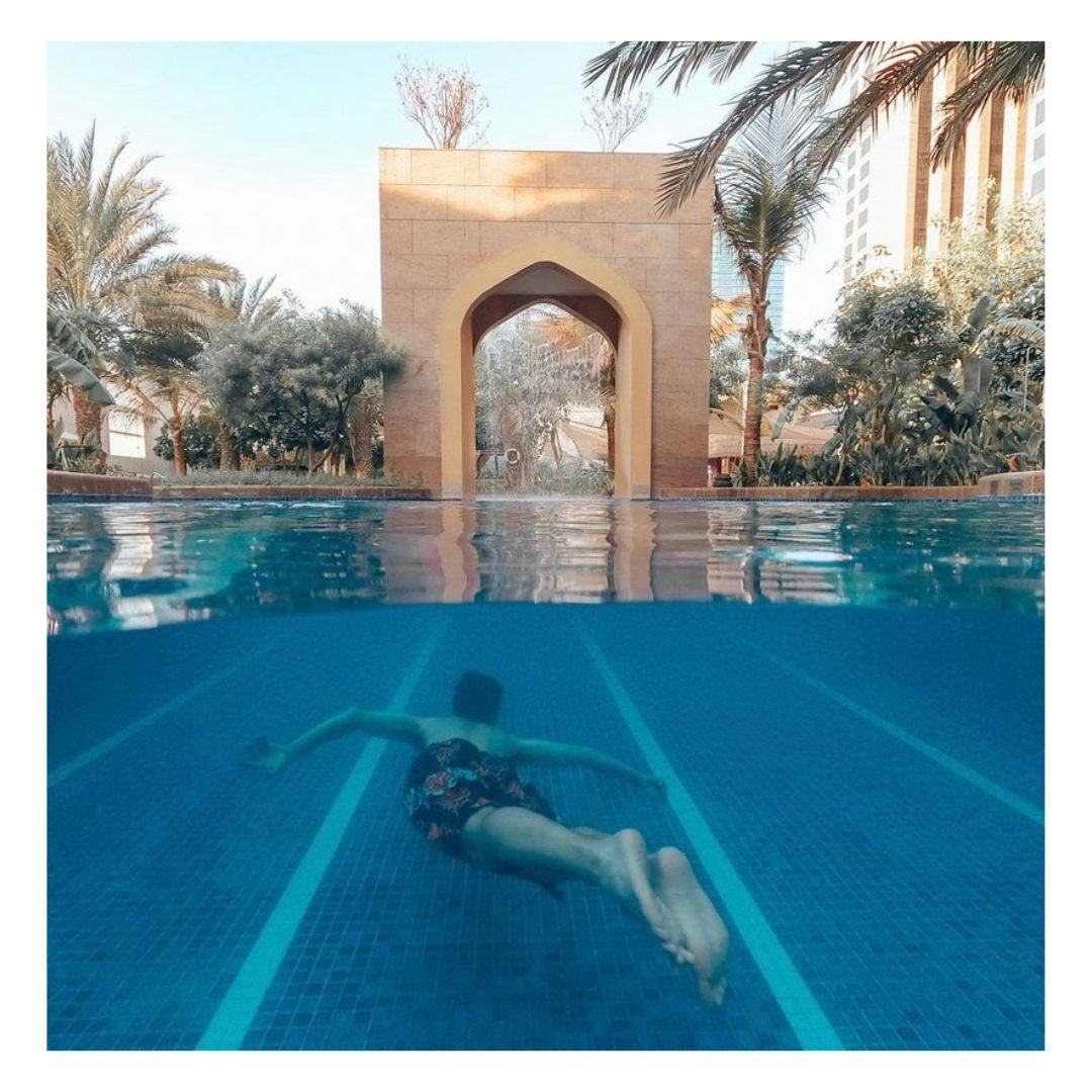 ConradDubai's tweet image. One of the best memories of the first long vacation this year by #thecoupleinlove @ConradDubai @MyDubai 
#breathtaking #greatpool #urbanoasis
#ConradHotels #NeverJustStay
#StayInspired