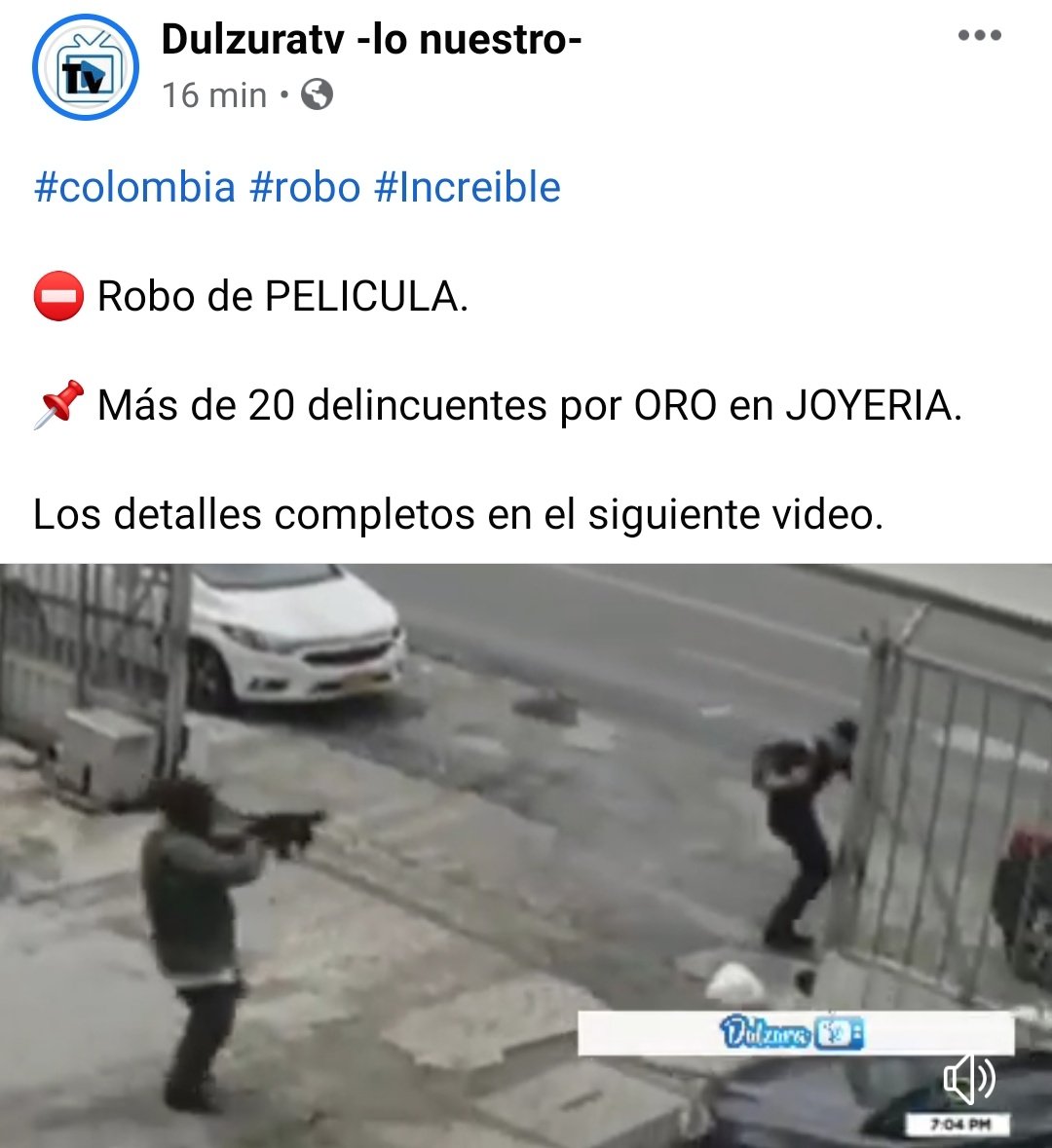 #Robo #increible #Colombia #Inseguridad 

⛔ Robo planificado a bodega de Oro. 

👁️Ver video: bit.ly/3ETw4xh