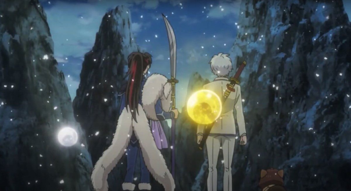 Natalie34787885's tweet photo. ⚪ The Tessaiga and Tenseiga energy are the same color of Towa and Setsuna gold and silver rainbow pearls. 🟡
#Inuyasha #Sesshomaru #Tessaiga #Tenseiga #Towa #Setsuna #rainbowpearls https://t.co/IAUe5SwIEF
