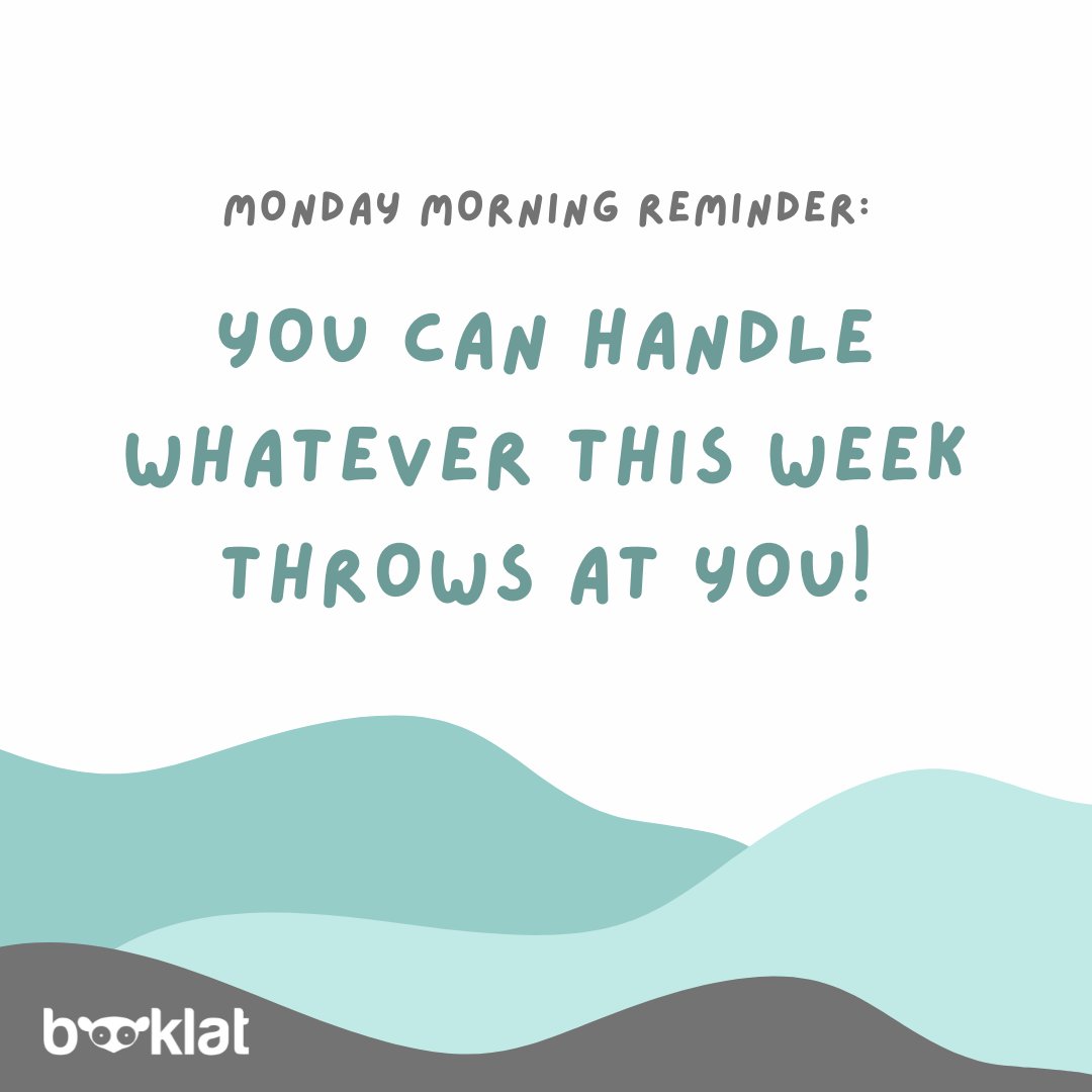 BooklatOfficial's tweet photo. Yes, you can!

#Booklat #MotivationMonday #MonSlay https://t.co/b24F7U09Tr