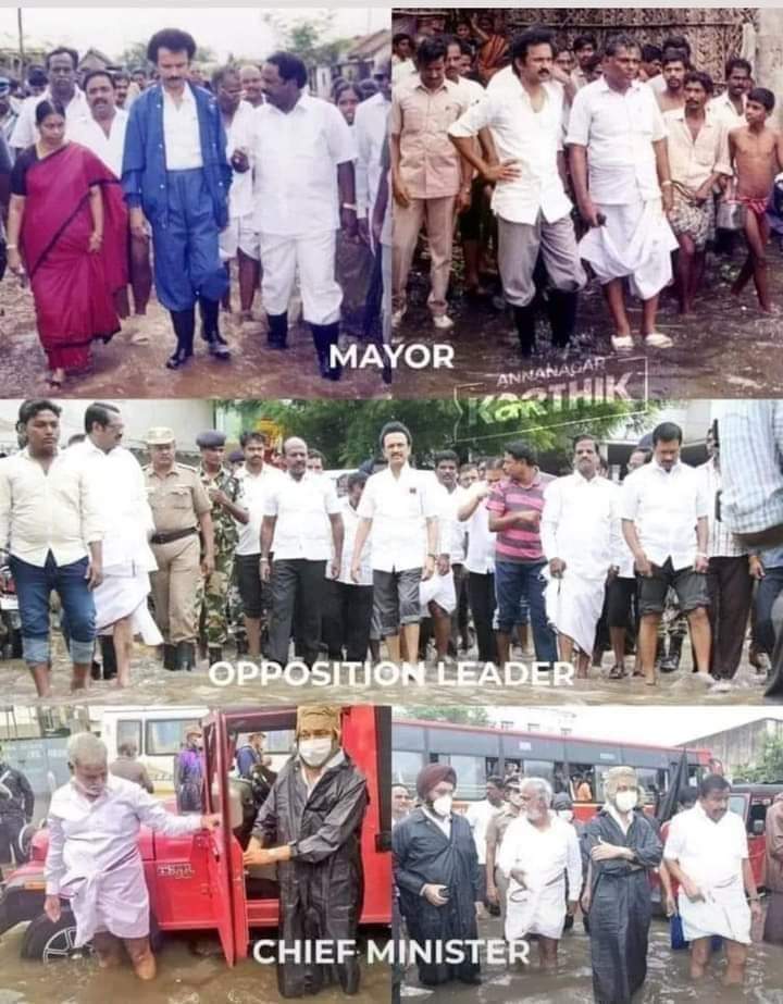imSathish523's tweet photo. 1996 இல் சென்னை மேயர்,           
2006 இல் தமிழக துணைமுதல்வர்,
2021இல் தமிழக முதலமைச்சர்,

நாங்கள் எப்பவுமே...
வெள்ளத்தினால் பாதிக்கப்பட்ட பகுதிகளை பார்த்துக்கொண்டே இருப்போம்,
வெள்ள பாதிப்பு ஏற்படாத வகையில் தடுப்பு நடவடிக்கை எடுக்கவே மாட்டோம்..
#AtrocitiesOfDMK https://t.co/P2oLmnfkta