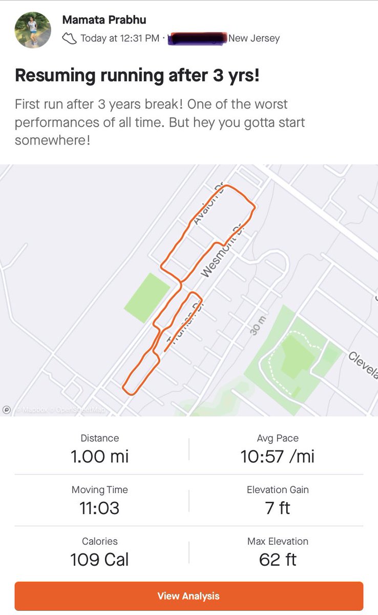 mamata49's tweet photo. What did you do with the extra hour today?
I ran, after 3 years!#DaylightSavingsEnds #wiselyUsedHour https://t.co/Zt0SEjLJ3p
