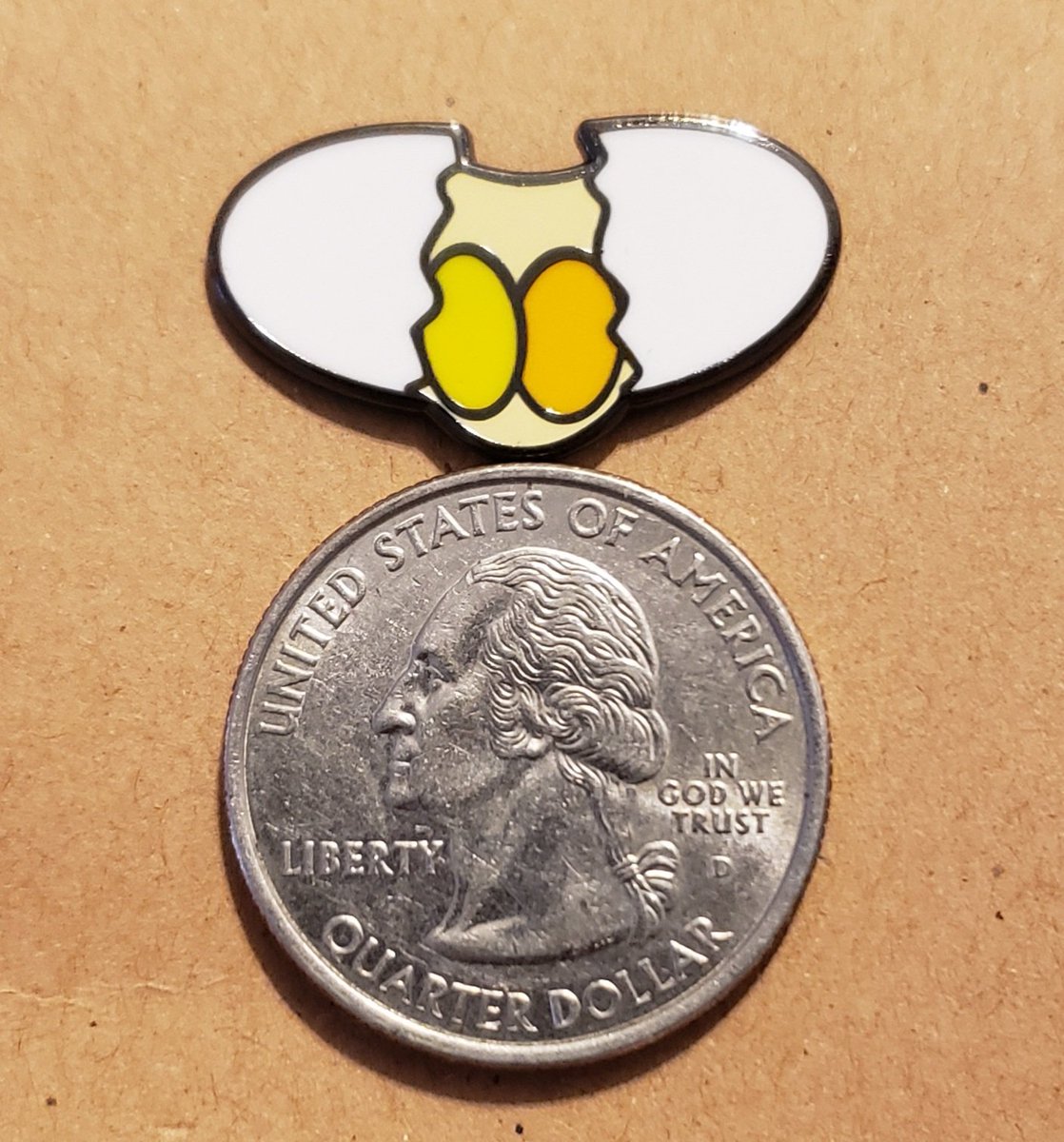 CSupraari's tweet photo. Howdedoody you folks

Double yolk egg pins are here, IYKYK they're $11 feel free to DM me about them while I get a storefront set up. We've already gotten 1 order so only 49 of these to go! 

48... We're keeping one. https://t.co/SB5qB20HO2