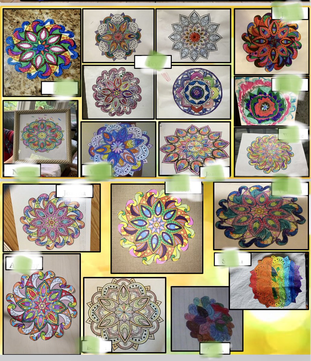 20Irenec's tweet photo. Our Virtual 2/3 Class Enjoyed Participating in Making Paper Rangolis for Diwali! https://t.co/UxYHW7Yy1b