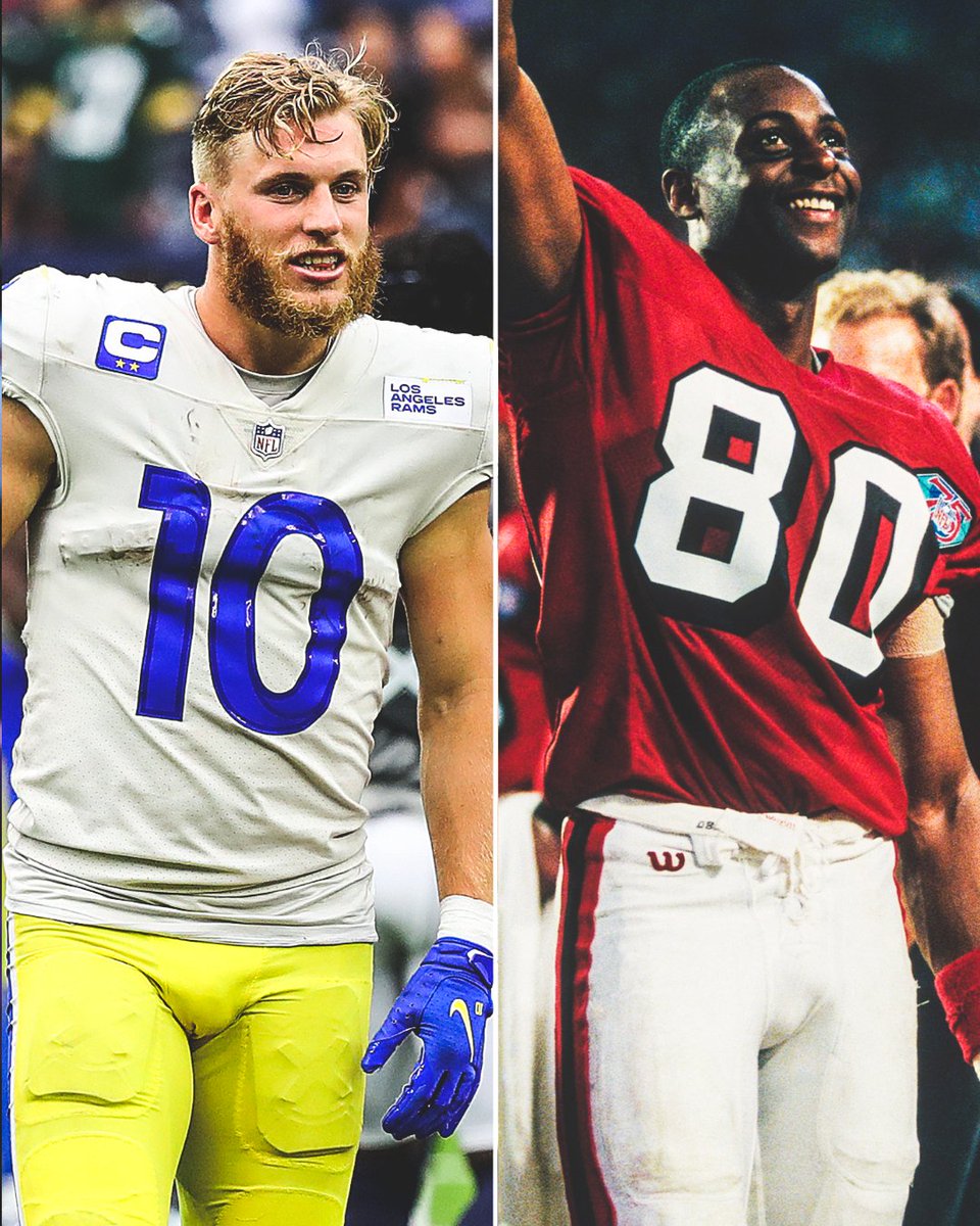 VIDEO GAME MODE 🎮 

Cooper Kupp became the first player since Jerry Rice with 1,000 Rec Yds and 10 Rec TD in his team's first 9 games.