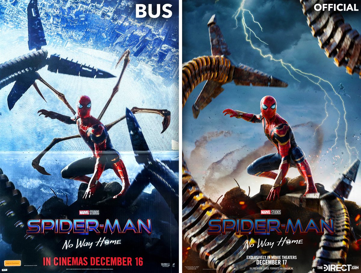 MCU_Direct's tweet photo. Started from the bus, now we're here #SpiderManNoWayHome https://t.co/vcLuG2bYzs