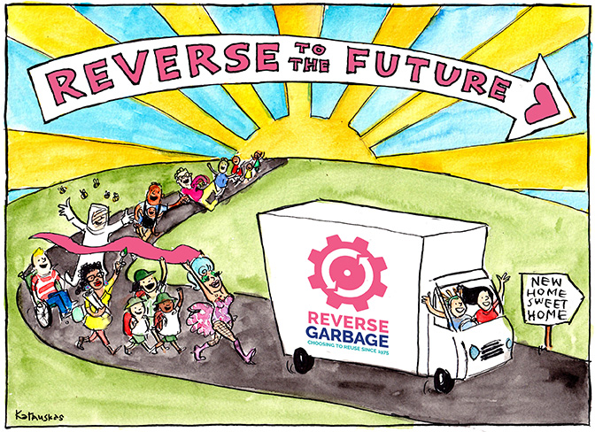 ReverseGarbage's tweet image. Exciting news! We will move to our new home...30 Carrington Road, Marrickville early 2022. The industrial vibe warehouse is a blank canvas with loads of potential for the next version of RG. If you'd like to help with the move, email info@reversegarbage.org.au 
📷@FionaKatasuskas