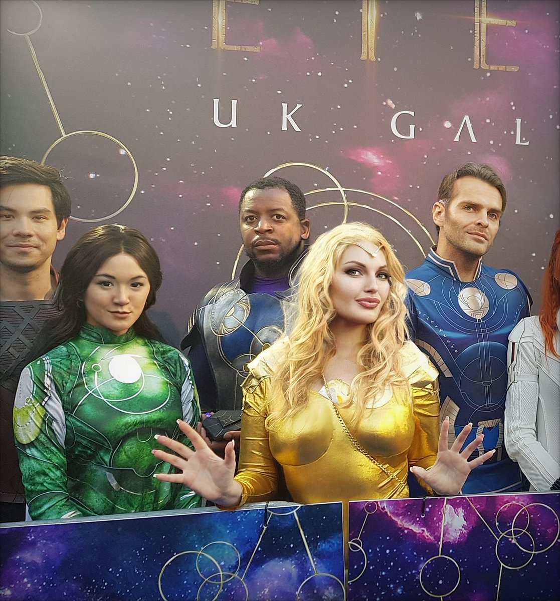 VanessaTrsJolie's tweet photo. love the movie! #thena #Phastos #Eternals #marvel #mcu #Sersi #Ikaris #premiere #vipgala #angelinajolie #thenacosplay #marvelcosplay @MarvelStudios @MarvelUK @TheEternals https://t.co/KLZQZuVBE5