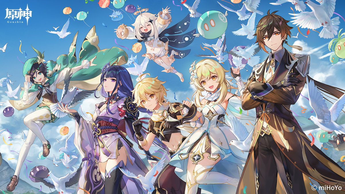 Stormyboy169 Genshinupdate Genshin 7 This Could Make Into A Wallpaper Too Mate 3 Definitely Not Spoiler T Co Aiad6v6if9 Twitter