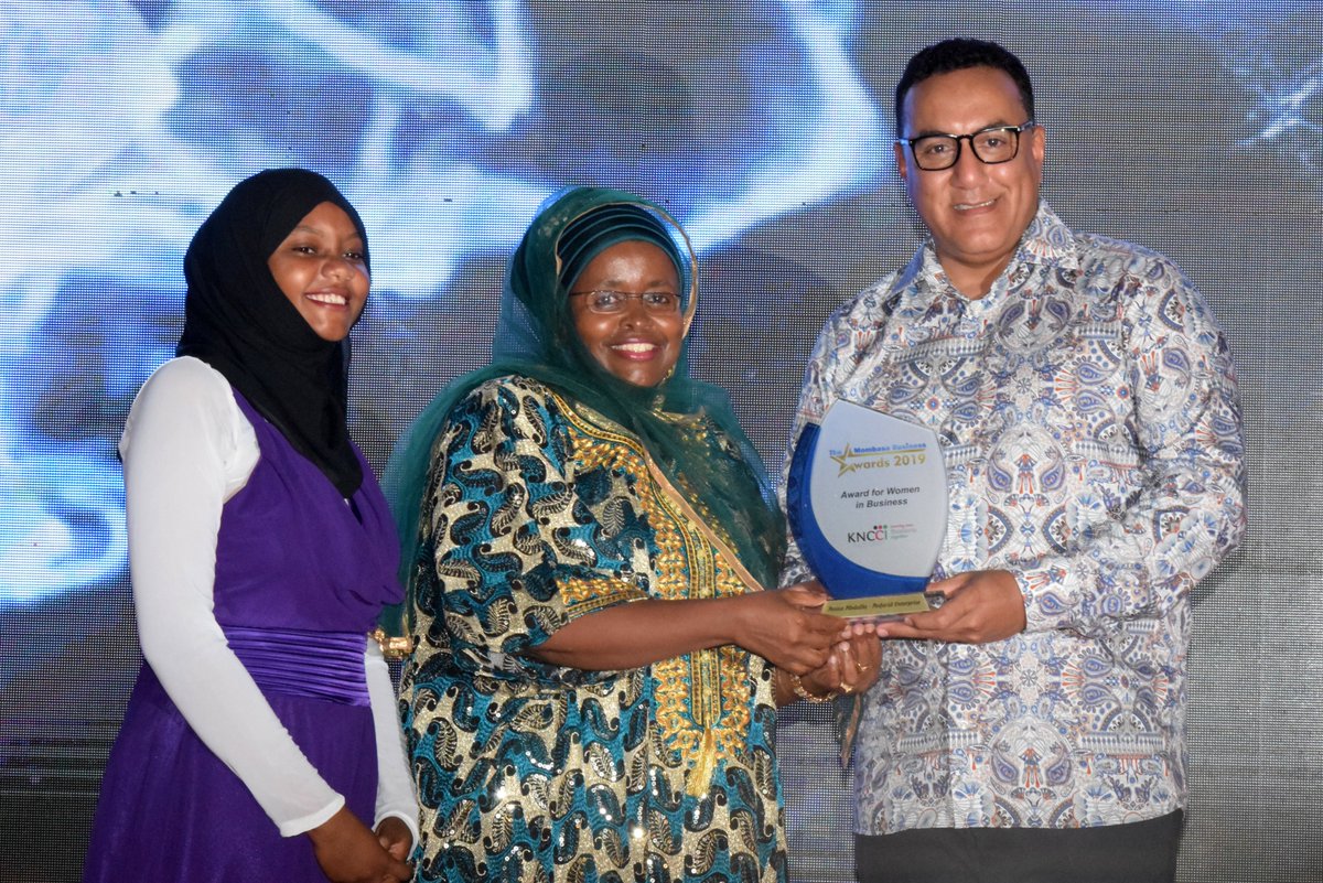 KncciMombasa's tweet photo. Mombasa Business Awards 2019, Category winner for the "Award for Women in Business" @anisaabdalla @anfaridevents @MombasaCountyKe @TourismMombasa @kenya_wi @wibkenya  who will it be this year ? @patriciamuia @igulleather @hannahadari @mustafaramadhn @tunajibu https://t.co/Rn3ZZActPP
