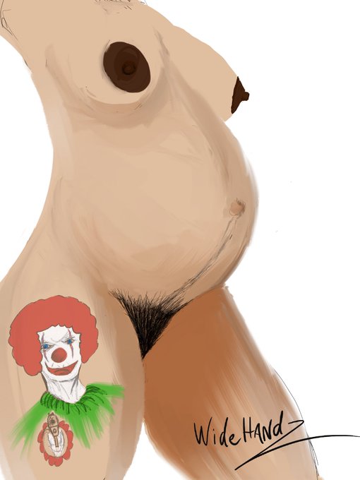 This is my latest drawing. It&rsquo;s called "Pregnant Woman with Clown Tattoo&rdquo; #nsfw #preggo #gun #drawing<a href="/tag/drawing"class="tags"><span>#drawing</span></a><a href="/tag/gun"class="tags"><span>#gun</span></a><a href="/tag/belly"class="tags"><span>#belly</span></a><a href="/tag/clown"class="tags"><span>#clown</span></a><a href="/tag/preggo"class="tags"><span>#preggo</span></a><a href="/tag/kink"class="tags"><span>#kink</span></a><a href="/tag/nsfw"class="tags"><span>#nsfw</span></a>