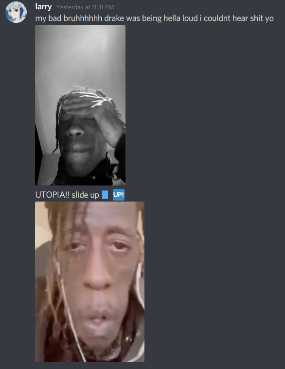 isaac_why's tweet photo. travis scott's apology https://t.co/Z4LZhgRqlX