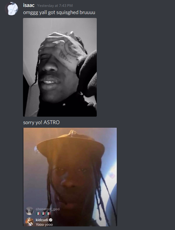isaac_why's tweet photo. travis scott's apology https://t.co/Z4LZhgRqlX