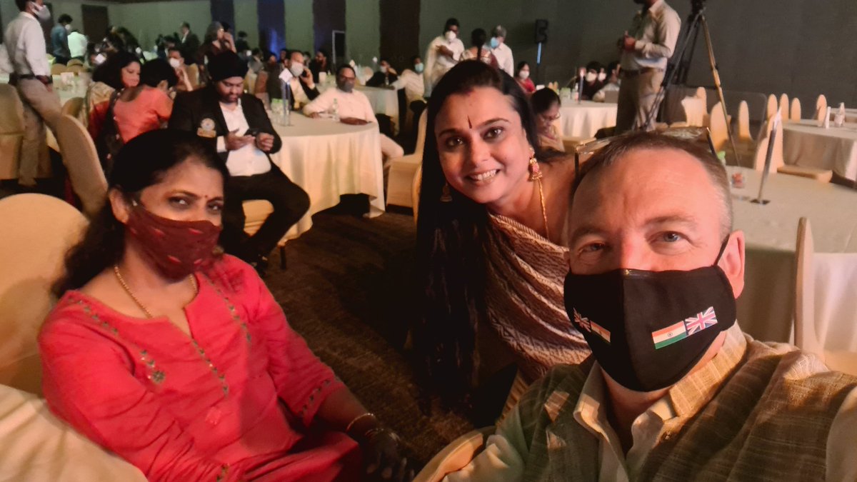 Andrew007Uk's tweet photo. At Telangana Social Impact Group (T-SIG's) #Covid_19 warriors recognition event - a reunion of so many friends who have contributed in their own ways.

Strong democracies flourish with a vibrant Civil Society - I hope to see the amazing collaborations COVID created sustained. https://t.co/sprb7udmrx