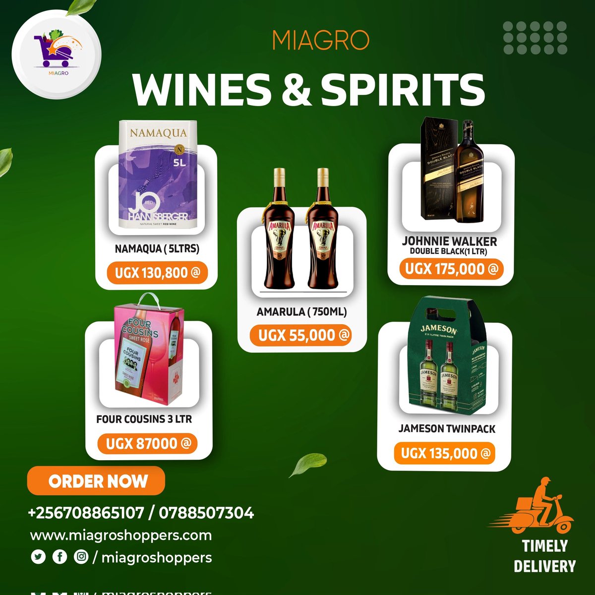 Danieish1's tweet photo. @Hbamulinde Looking for kitchenware, wine and spirits and groceries
@miagroshoppers has got you covered https://t.co/CQzxx5MtU4