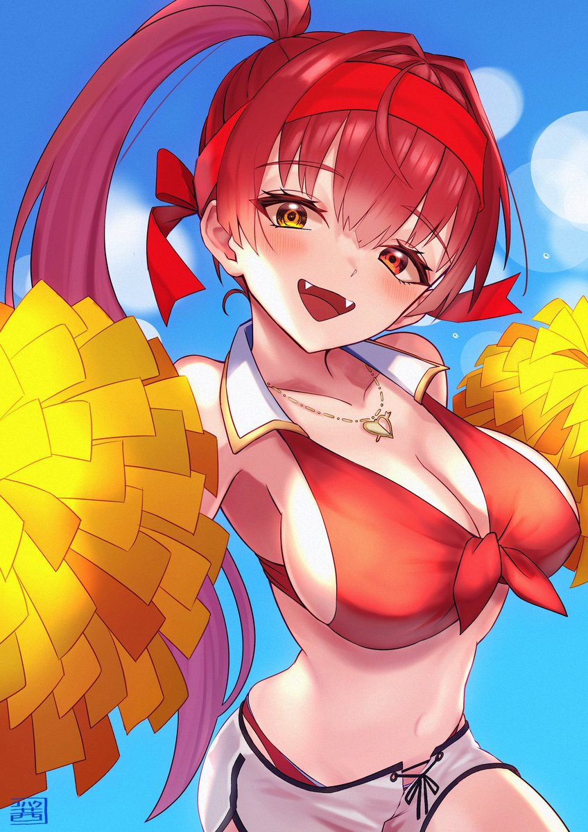 宝鐘マリン 「#いいおっぱいの日

マリン船長ぉぉおおお!!!🥰💖💖💖 」|コハク茜コ🐾鋭意作画中のイラスト
