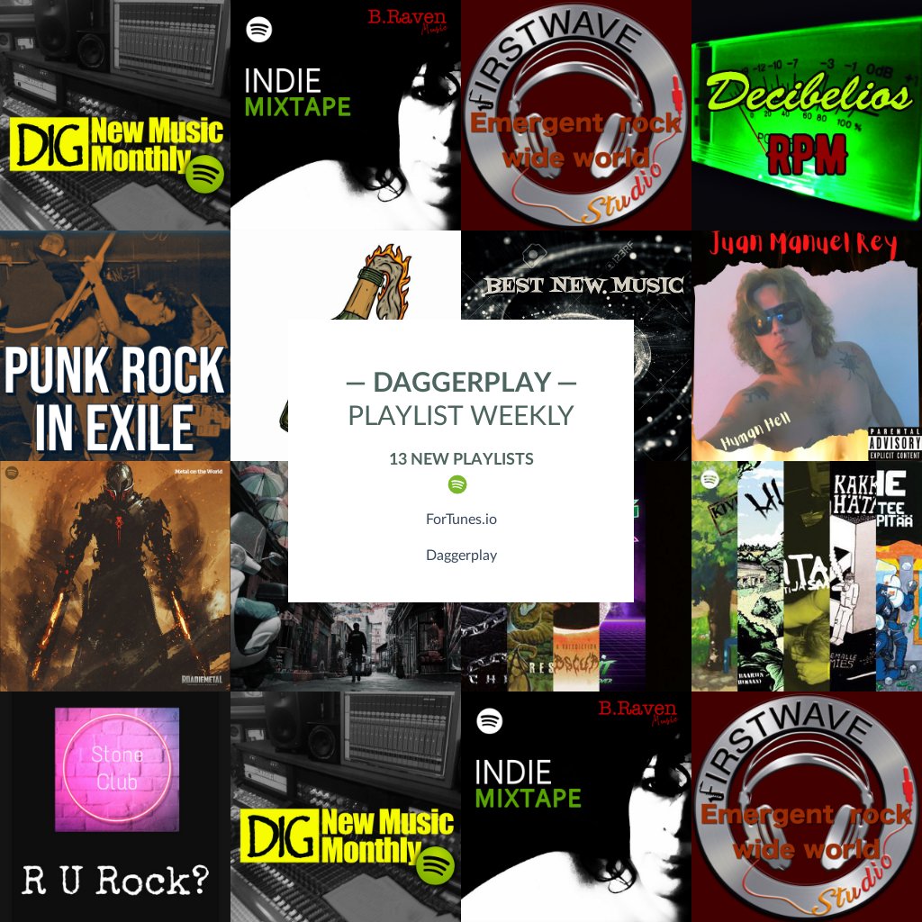 Daggerplay's tweet photo. #Respect and #ThankYou to #playlistcurators !! Appreciated! ๐ธ๐ธ๐๐๐๐ #daggerplay #SpotifyPlaylists https://t.co/Lv2rfRov6r