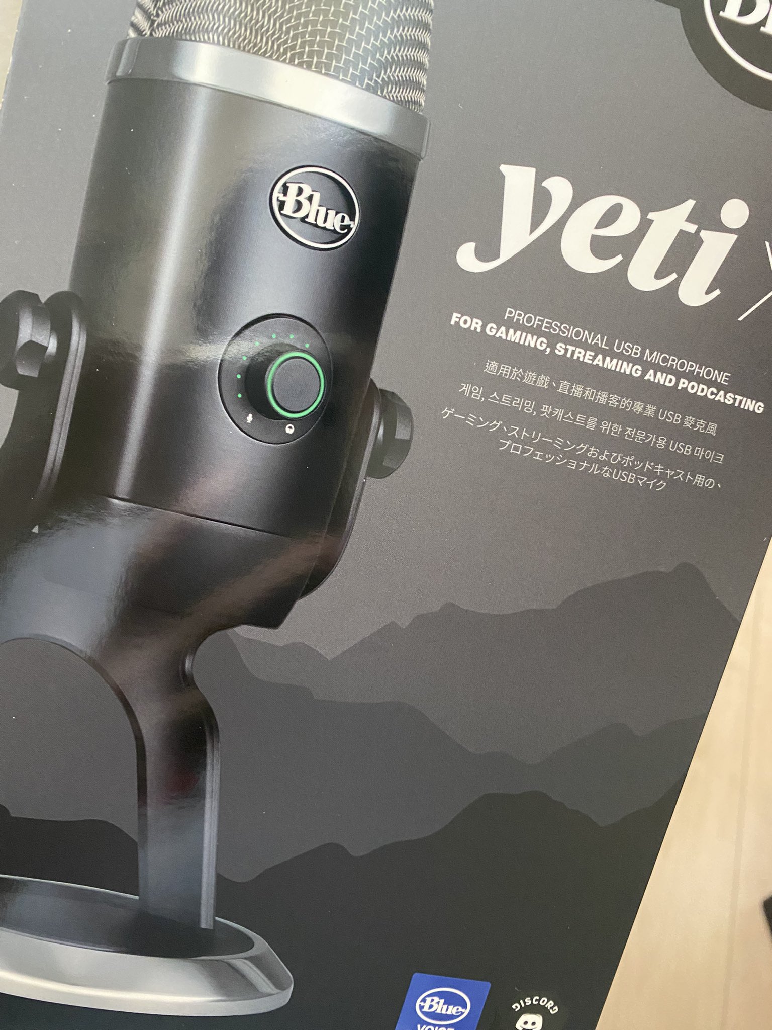 Cr Qjac めっちゃかっこいいマイク提供して頂きました ありがとうございます Bluemicrophones Yetix T Co 8s77scfdmz Twitter