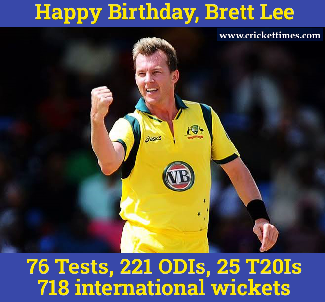 Happy Birthday, Brett Lee 