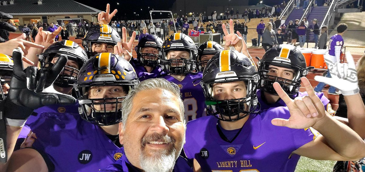 Coach_Acevedo's tweet photo. Your Liberty Hill Panthers win 59-0 vs Northeast.... and off to the playoffs we go!!!! #SlotTIsTheDevil #pantheroline #TWHD #trap_em_all https://t.co/rjtAS573Mn