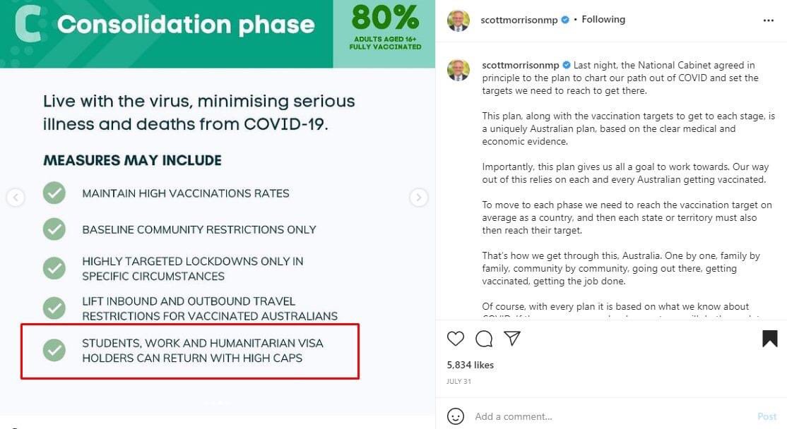 ThilinideSilv12's tweet photo. @PeaceShouts @ScottMorrisonMP @DanielAndrewsMP @Dom_Perrottet @JoshFrydenberg Australia has already passed 80% double dose.But what about the national plan? We are confused.🤷‍♀️🤷 https://t.co/cCpyu74oTF