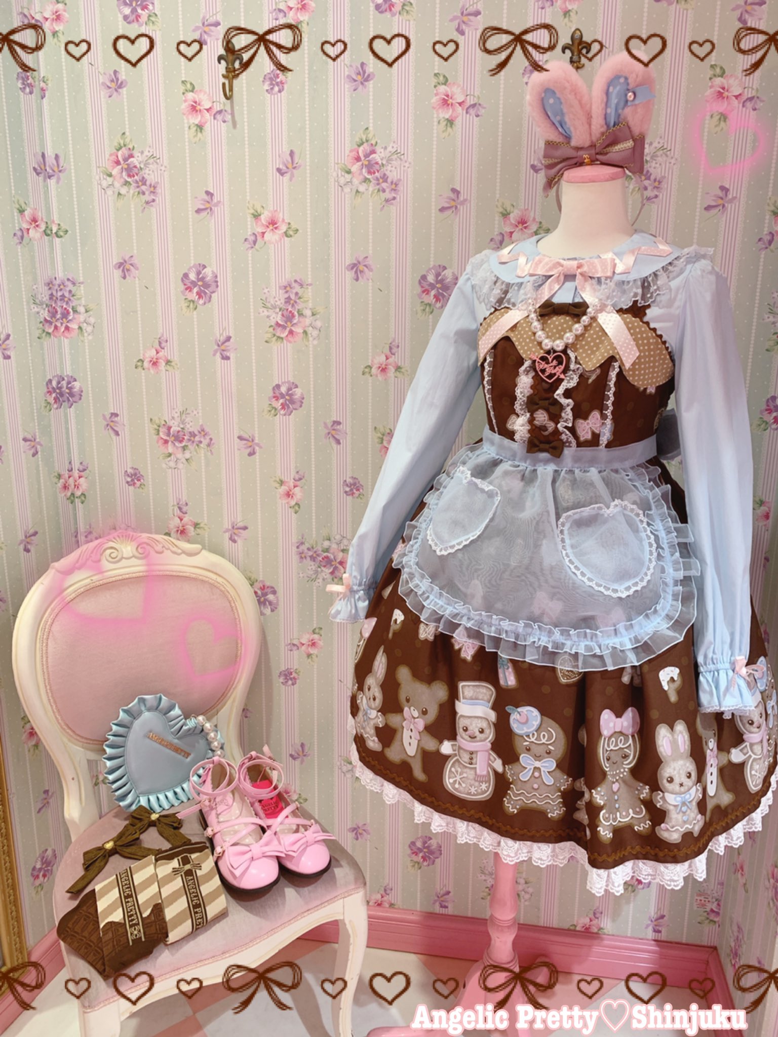 Angelic pretty なかよしジンジャークッキーJSKセット Angelic pretty なかよしジンジャークッキーJSKセット