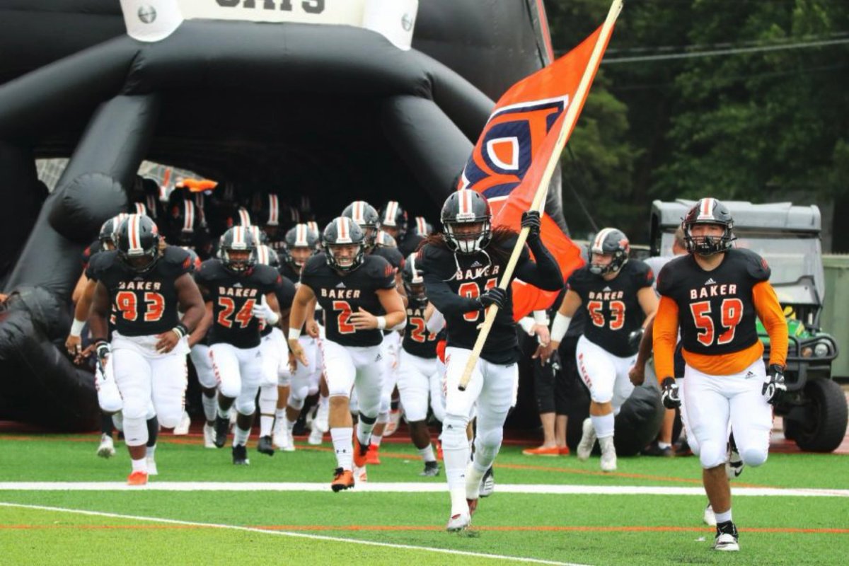 After a great talk with Coach Boyle <a href="/bphenom17/">Brian Boyle</a> I’m blessed to receive an offer to play football at Baker University! Big thanks to my family and coaches for this opportunity. <a href="/DRFPmustangs/">DRFP MUSTANGS</a> <a href="/DuprisShawn/">CoachDupris</a> <a href="/bphenom17/">Brian Boyle</a>