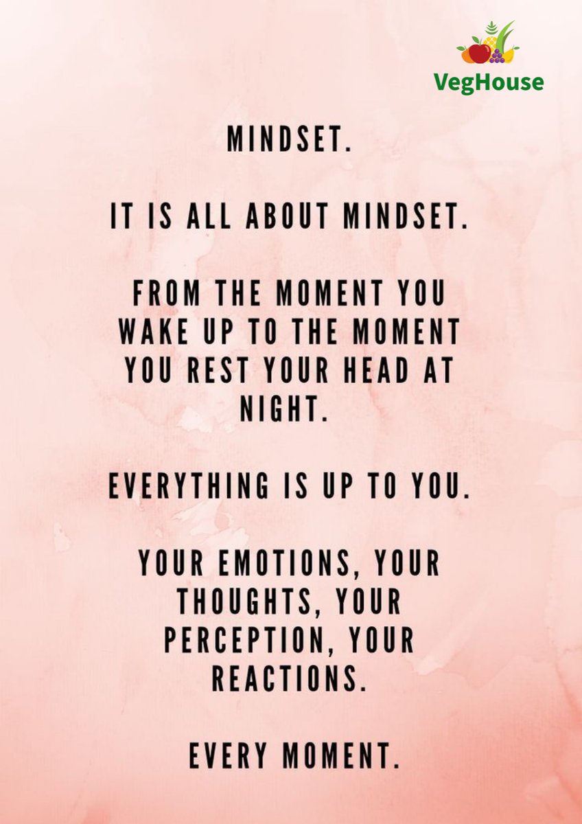 VegHouse2's tweet photo. Lets Start your week with the positive mindset.

Happy Monday.

#MondayMotivaton #mondaythoughts #MondayMood #Mondayvibes #positivemindset #mindsetmatters #PositiveVibes #motivation #Motivationalquote #Mumbai #navimumbai #Panvel #VegHouse https://t.co/oUQAMz3a3s