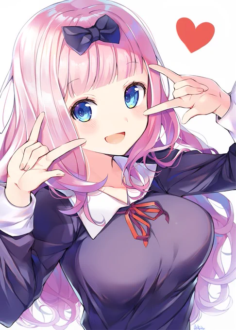 着衣のシワが好きです
#いいおっぱいの日 #かぐや様 